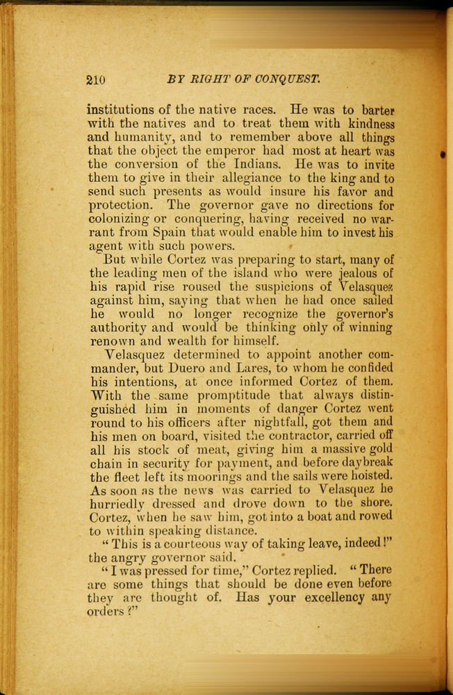 Scan 0222 of By right of conquest, or, With Cortez in Mexico