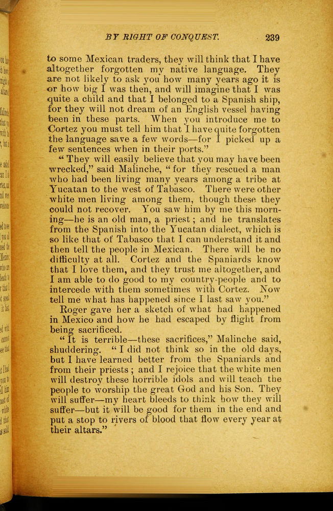 Scan 0251 of By right of conquest, or, With Cortez in Mexico