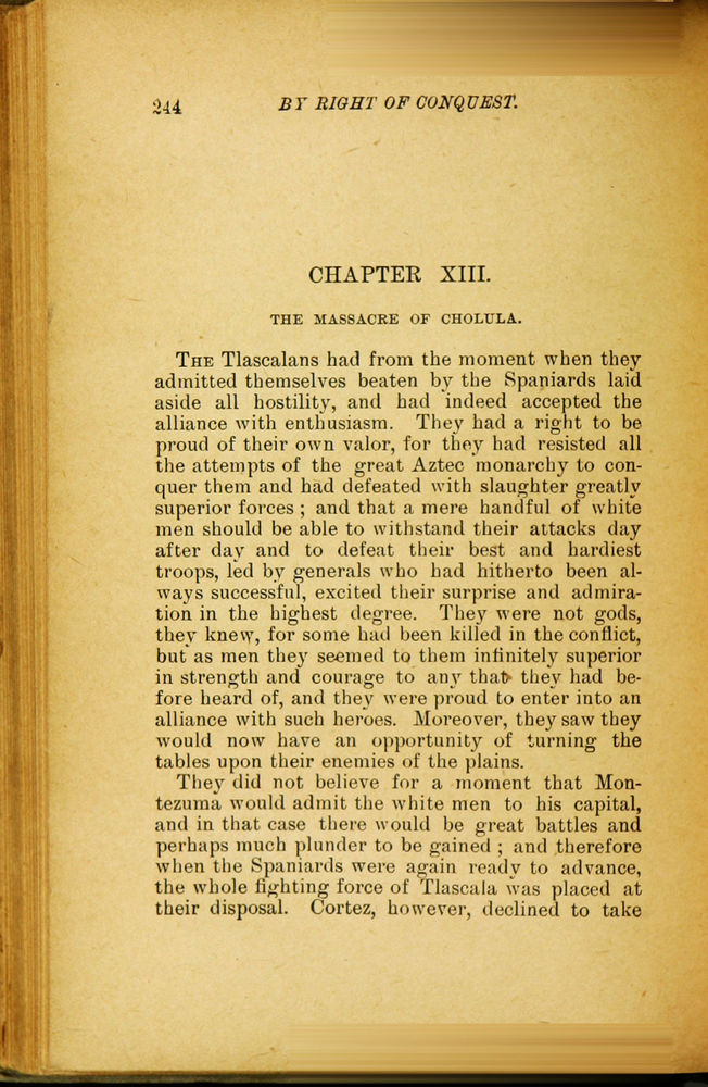 Scan 0256 of By right of conquest, or, With Cortez in Mexico