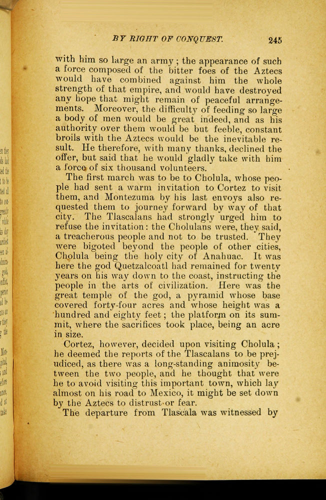 Scan 0257 of By right of conquest, or, With Cortez in Mexico