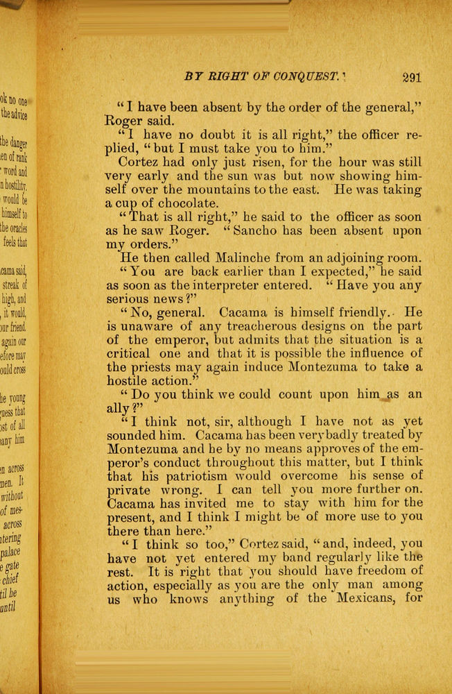 Scan 0303 of By right of conquest, or, With Cortez in Mexico