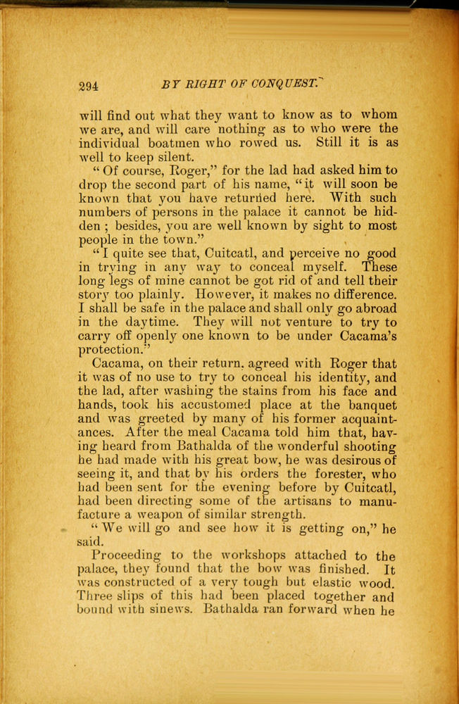 Scan 0306 of By right of conquest, or, With Cortez in Mexico