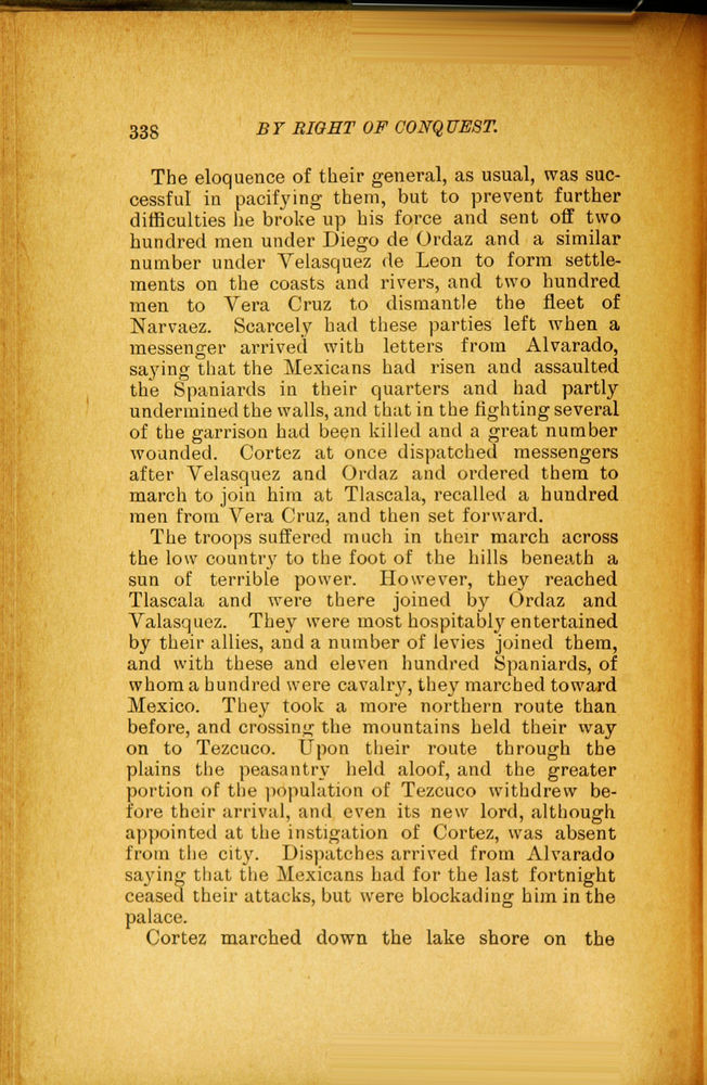 Scan 0350 of By right of conquest, or, With Cortez in Mexico
