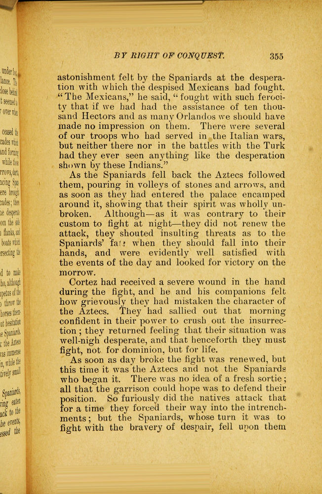 Scan 0367 of By right of conquest, or, With Cortez in Mexico