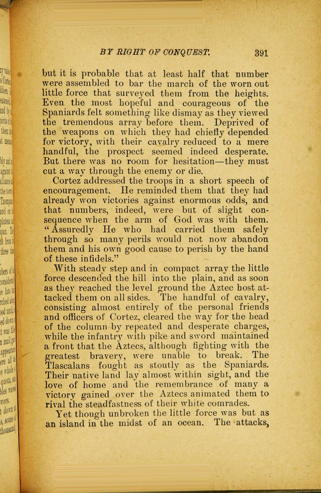 Scan 0403 of By right of conquest, or, With Cortez in Mexico
