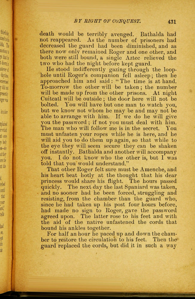 Scan 0443 of By right of conquest, or, With Cortez in Mexico