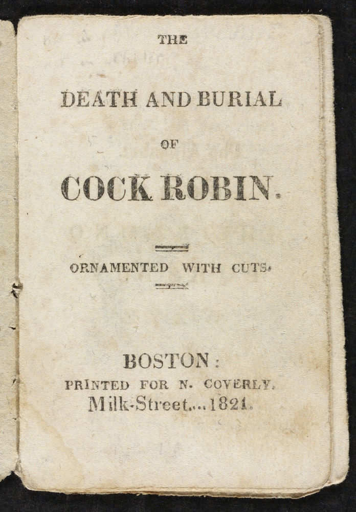 Scan 0003 of The death and burial of Cock Robin