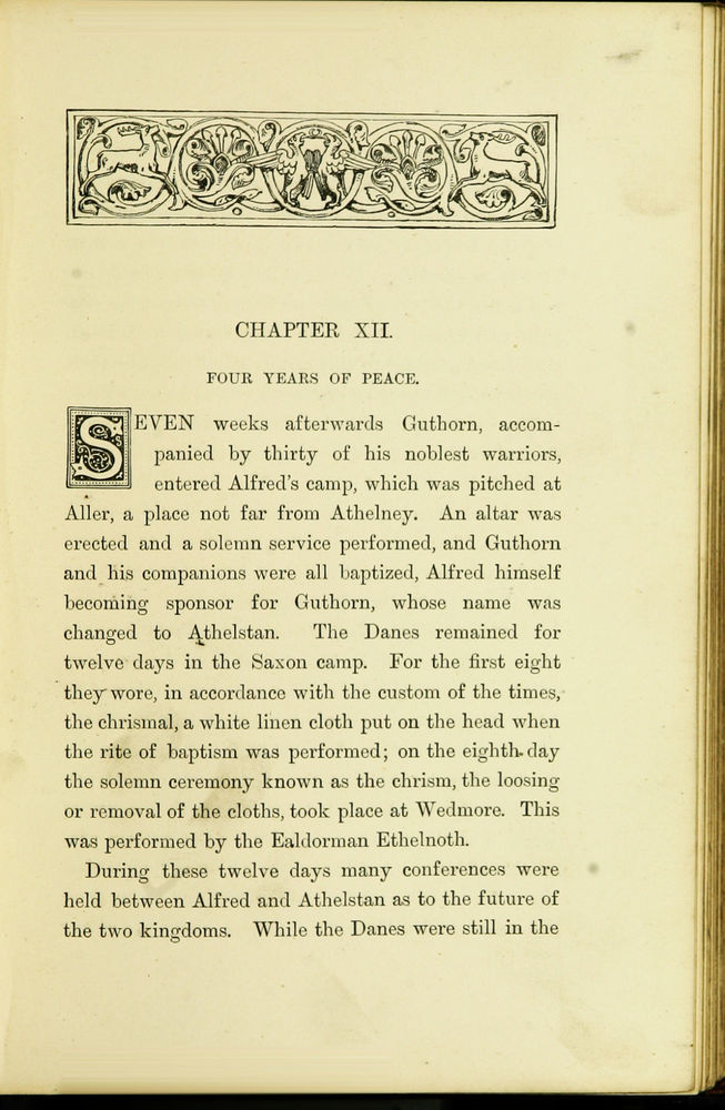 Scan 0233 of The dragon and the raven, or, The days of King Alfred