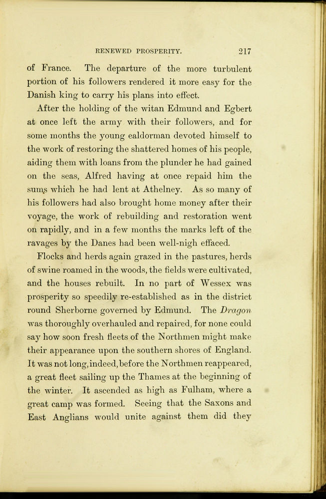 Scan 0235 of The dragon and the raven, or, The days of King Alfred