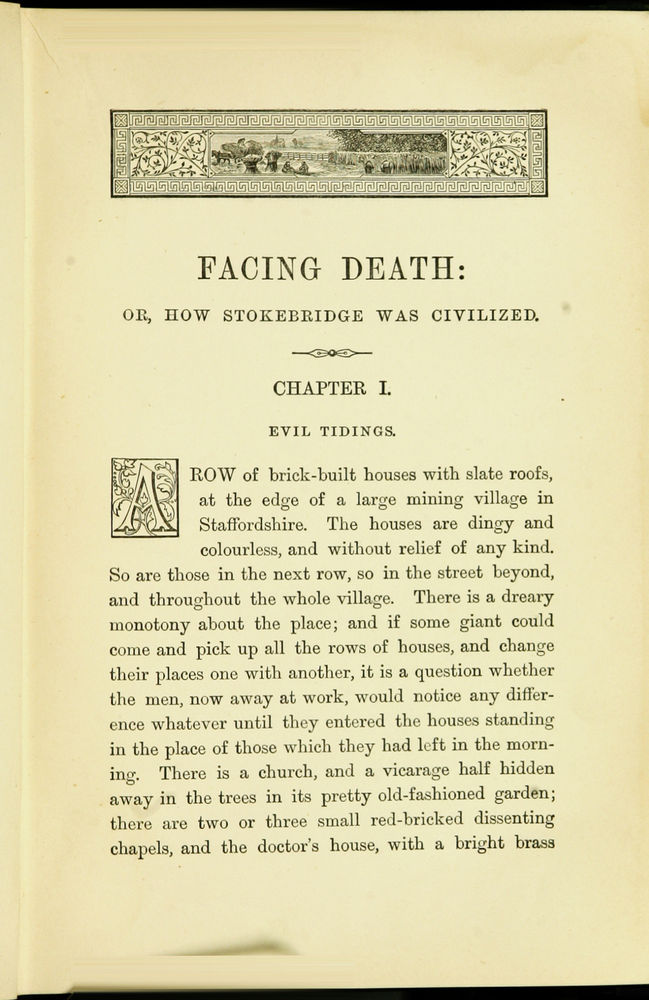 Scan 0013 of Facing death, or, The hero of the Vaughn pit