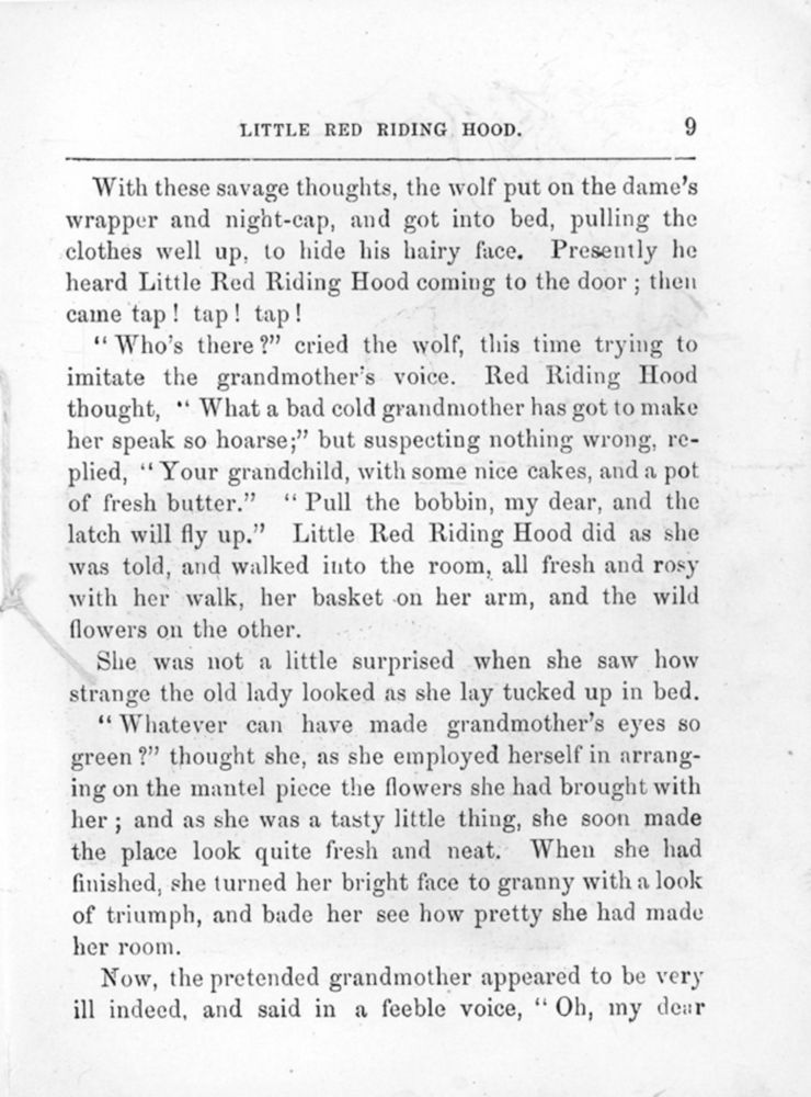 Scan 0009 of Little Red Riding Hood