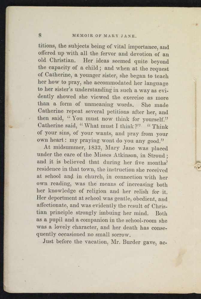 Scan 0010 of Memoir of Mary Jane