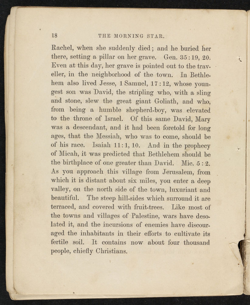 Scan 0022 of The morning star, or, Stories about the childhood of Jesus