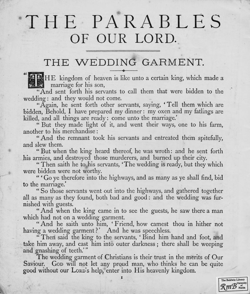 Scan 0002 of Parables of our Lord [State 1]