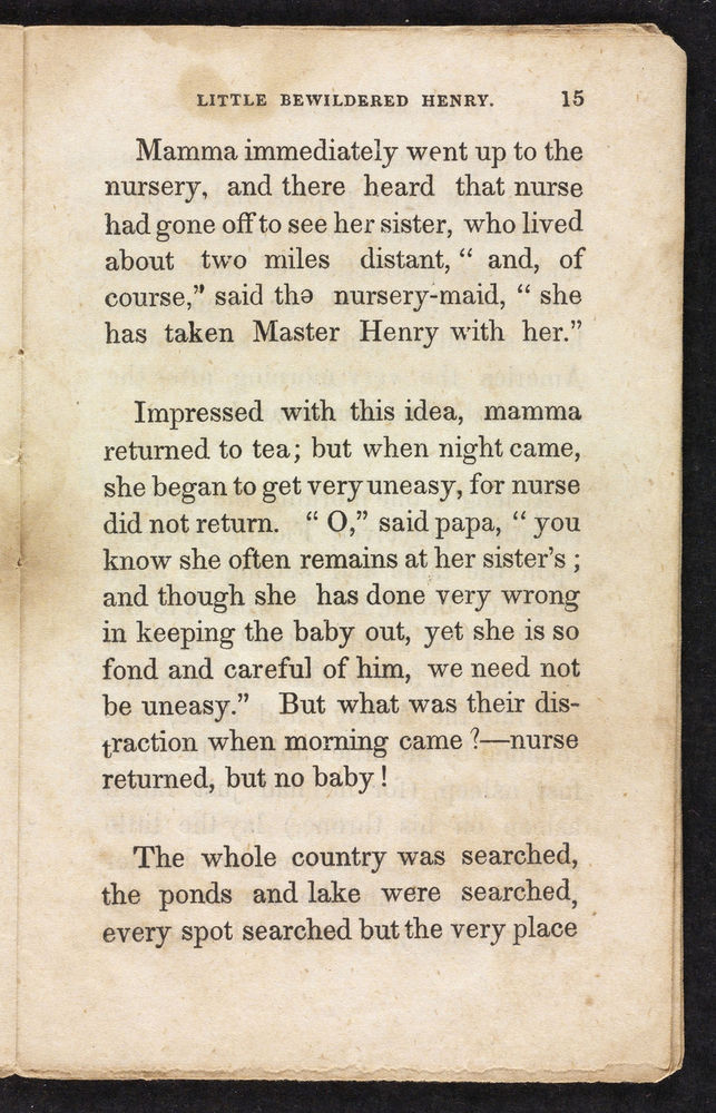 Scan 0015 of The singular and extraordinary adventures of poor little bewildered Henry, who was shut up in an old abbey for three weeks