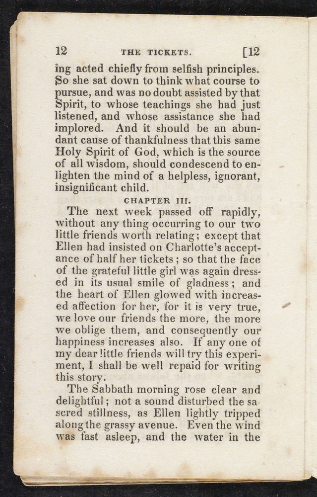 Scan 0014 of The tickets, or, A story for Sabbath scholars
