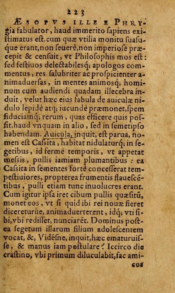 Scan 0247 of Fabulae c. Aesopicae