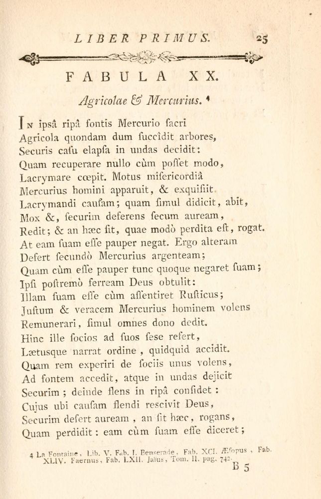 Scan 0093 of Fabulae Aesopiae curis posterioribus omnes fere, emendatae