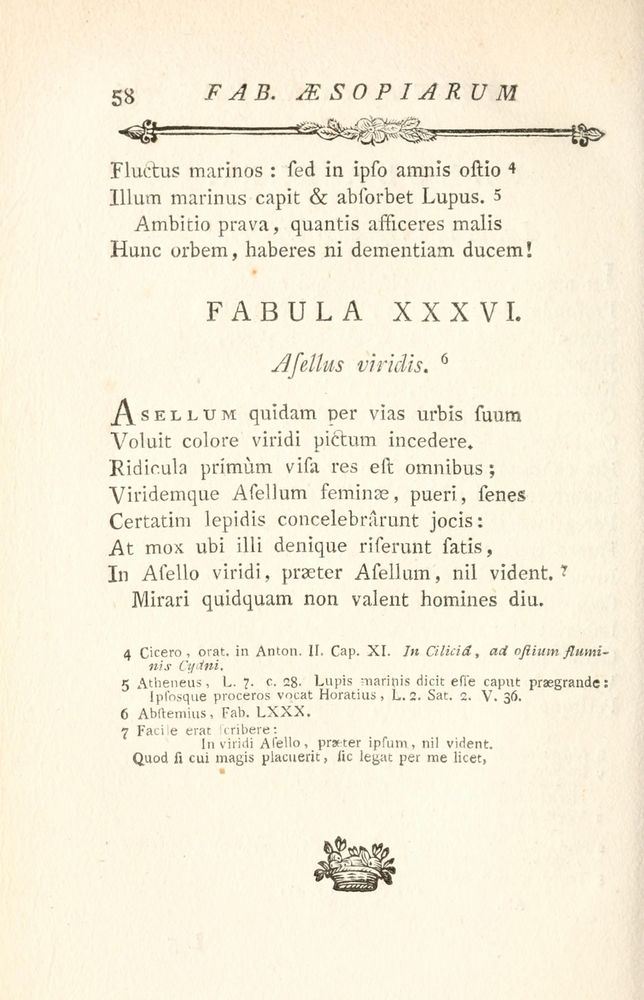 Scan 0128 of Fabulae Aesopiae curis posterioribus omnes fere, emendatae