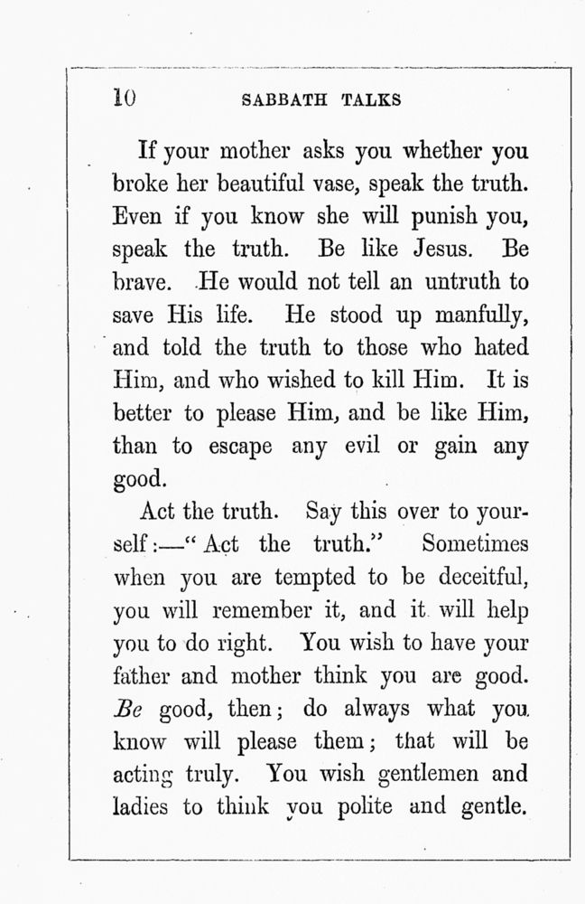 Scan 0014 of Sabbath talks about Jesus