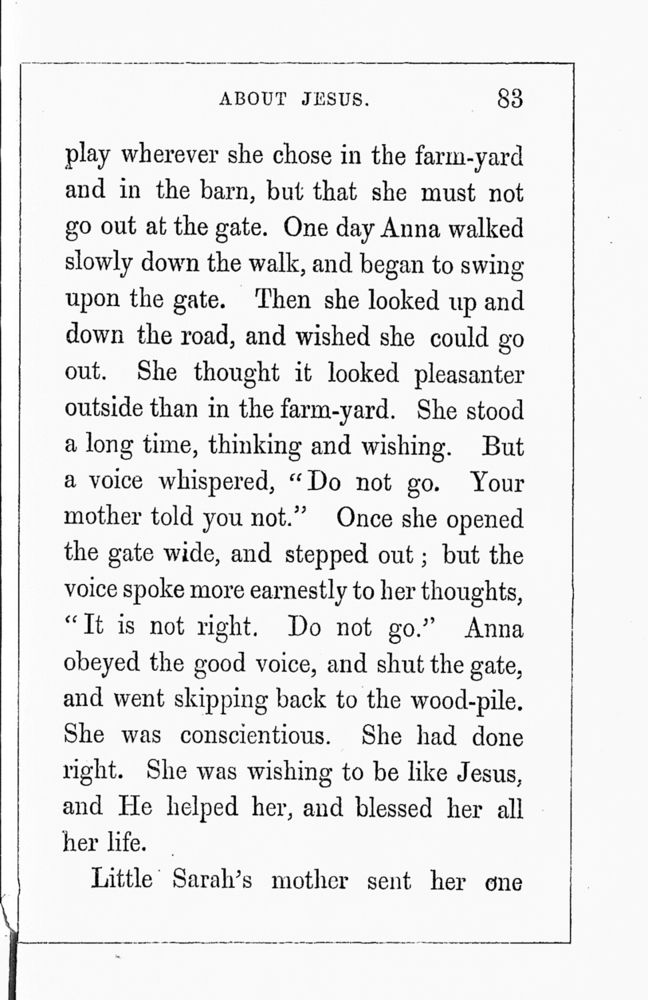 Scan 0087 of Sabbath talks about Jesus