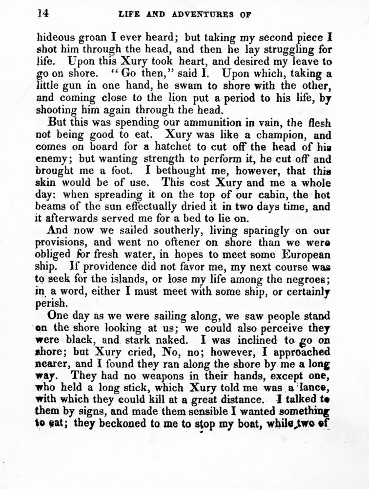 Scan 0015 of Life and surprising adventures of Robinson Crusoe, of York, mariner