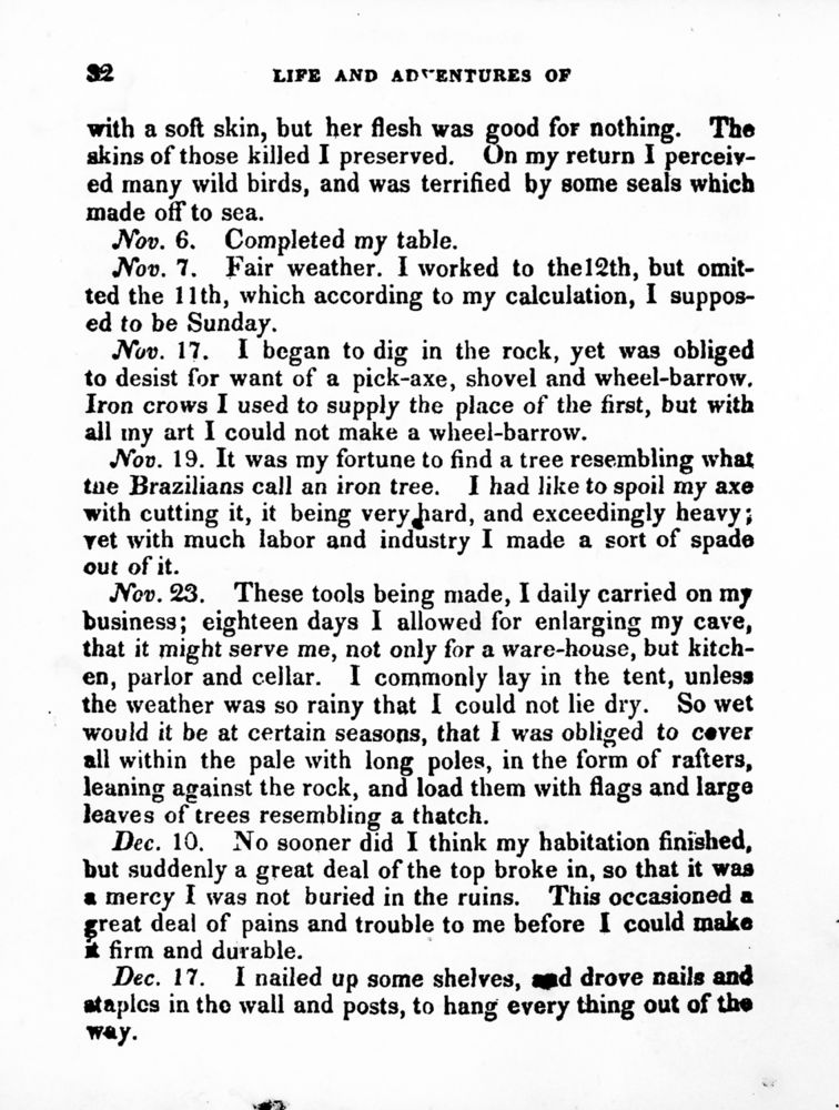 Scan 0034 of Life and surprising adventures of Robinson Crusoe, of York, mariner