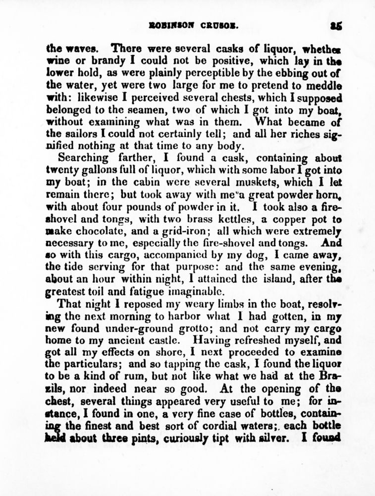 Scan 0089 of Life and surprising adventures of Robinson Crusoe, of York, mariner