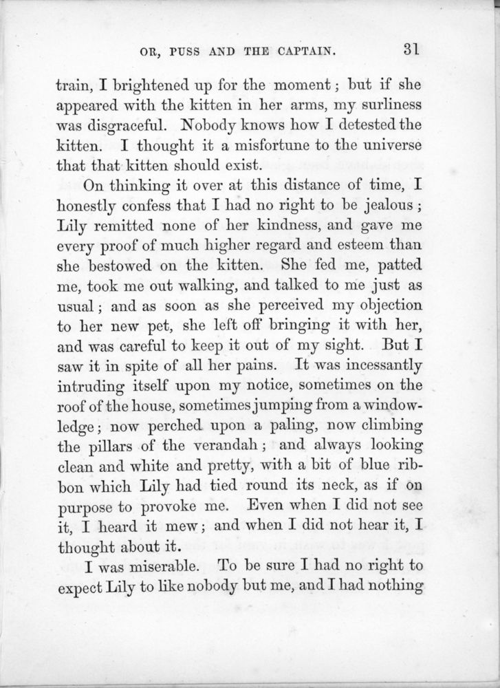 Scan 0034 of Cat and dog, or, Memoirs of Puss and the Captain