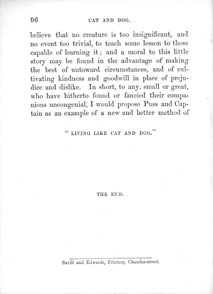 Scan 0102 of Cat and dog, or, Memoirs of Puss and the Captain