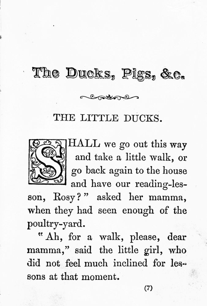 Scan 0007 of The ducks and pigs