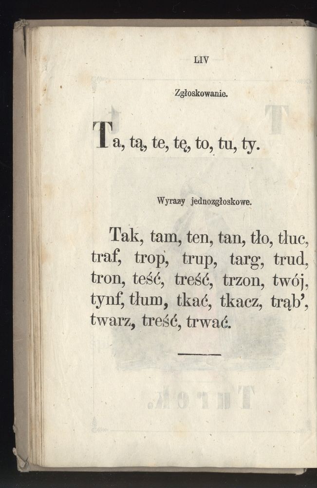 Scan 0062 of Towarzysz pilnych dzieci, czyli Początki czytania i innych wiadomości sposobem łatwym i do pojęcia młodocianego wieku zastosowanym 