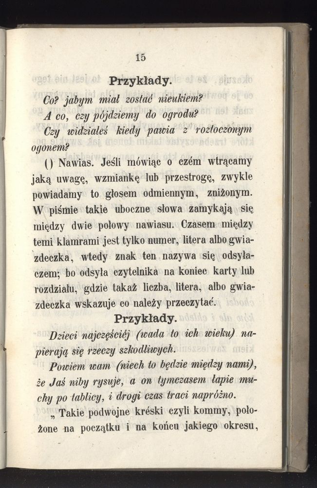 Scan 0087 of Towarzysz pilnych dzieci, czyli Początki czytania i innych wiadomości sposobem łatwym i do pojęcia młodocianego wieku zastosowanym 