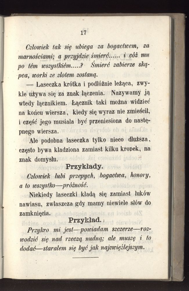 Scan 0089 of Towarzysz pilnych dzieci, czyli Początki czytania i innych wiadomości sposobem łatwym i do pojęcia młodocianego wieku zastosowanym 