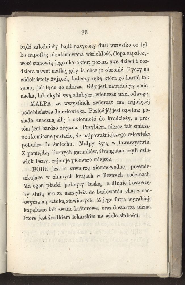 Scan 0165 of Towarzysz pilnych dzieci, czyli Początki czytania i innych wiadomości sposobem łatwym i do pojęcia młodocianego wieku zastosowanym 