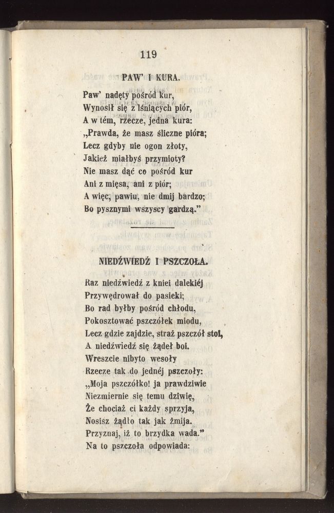 Scan 0191 of Towarzysz pilnych dzieci, czyli Początki czytania i innych wiadomości sposobem łatwym i do pojęcia młodocianego wieku zastosowanym 