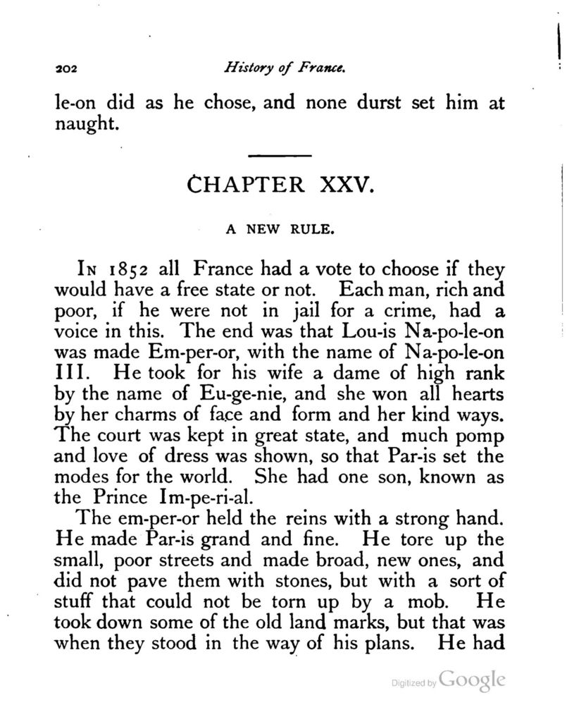 Scan 0208 of History of France in words of one syllable