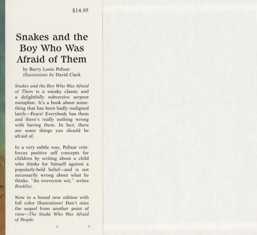 Scan 0002 of Snakes and the boy who was afraid of them