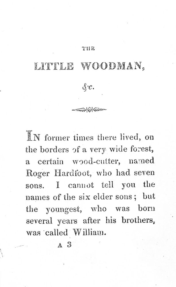 Scan 0007 of Little woodman and his dog Caesar; and, The orphan boy