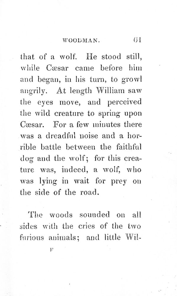 Scan 0063 of Little woodman and his dog Caesar; and, The orphan boy