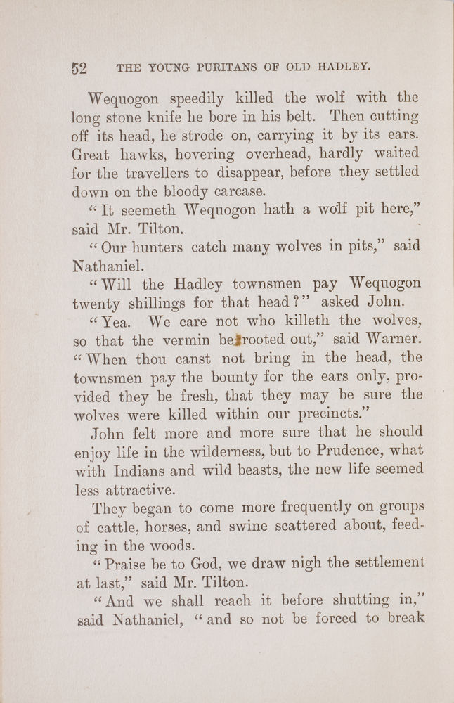 Scan 0072 of The young Puritans of Old Hadley
