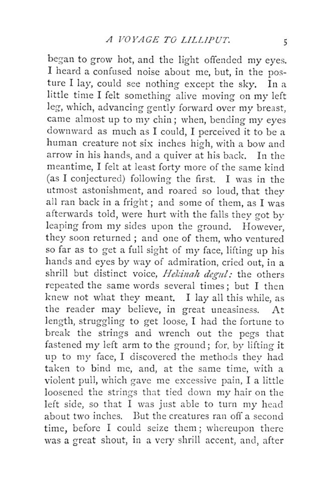 Scan 0051 of Travels into several remote nations of the world by Lemuel Gulliver, first a surgeon and then a captain of several ships, in four parts ..