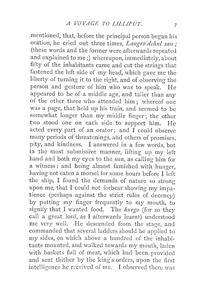 Scan 0053 of Travels into several remote nations of the world by Lemuel Gulliver, first a surgeon and then a captain of several ships, in four parts ..