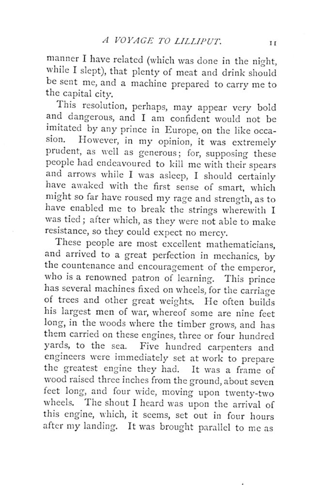 Scan 0057 of Travels into several remote nations of the world by Lemuel Gulliver, first a surgeon and then a captain of several ships, in four parts ..