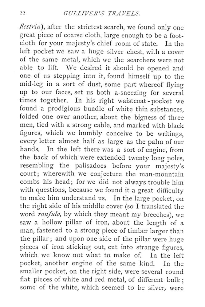 Scan 0068 of Travels into several remote nations of the world by Lemuel Gulliver, first a surgeon and then a captain of several ships, in four parts ..