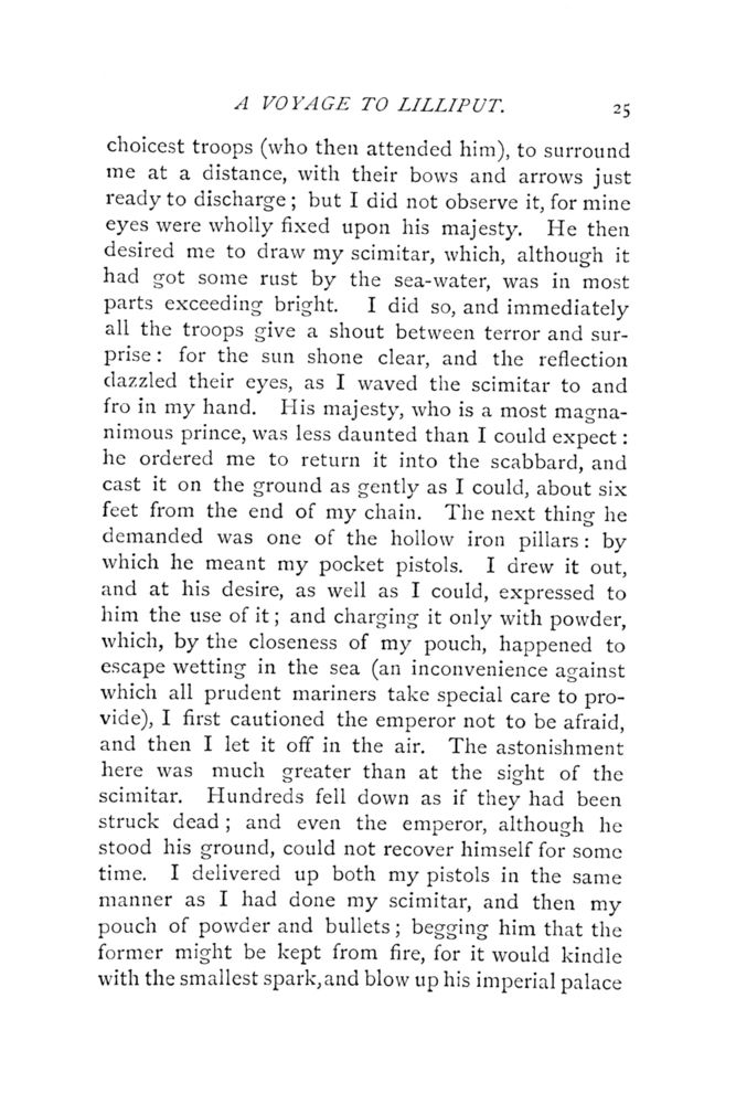 Scan 0071 of Travels into several remote nations of the world by Lemuel Gulliver, first a surgeon and then a captain of several ships, in four parts ..