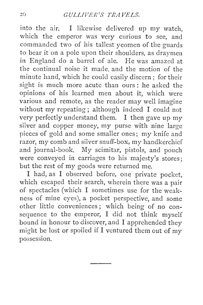 Scan 0072 of Travels into several remote nations of the world by Lemuel Gulliver, first a surgeon and then a captain of several ships, in four parts ..