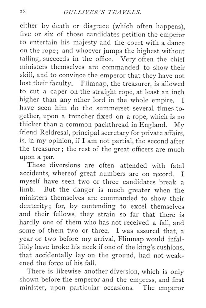 Scan 0074 of Travels into several remote nations of the world by Lemuel Gulliver, first a surgeon and then a captain of several ships, in four parts ..