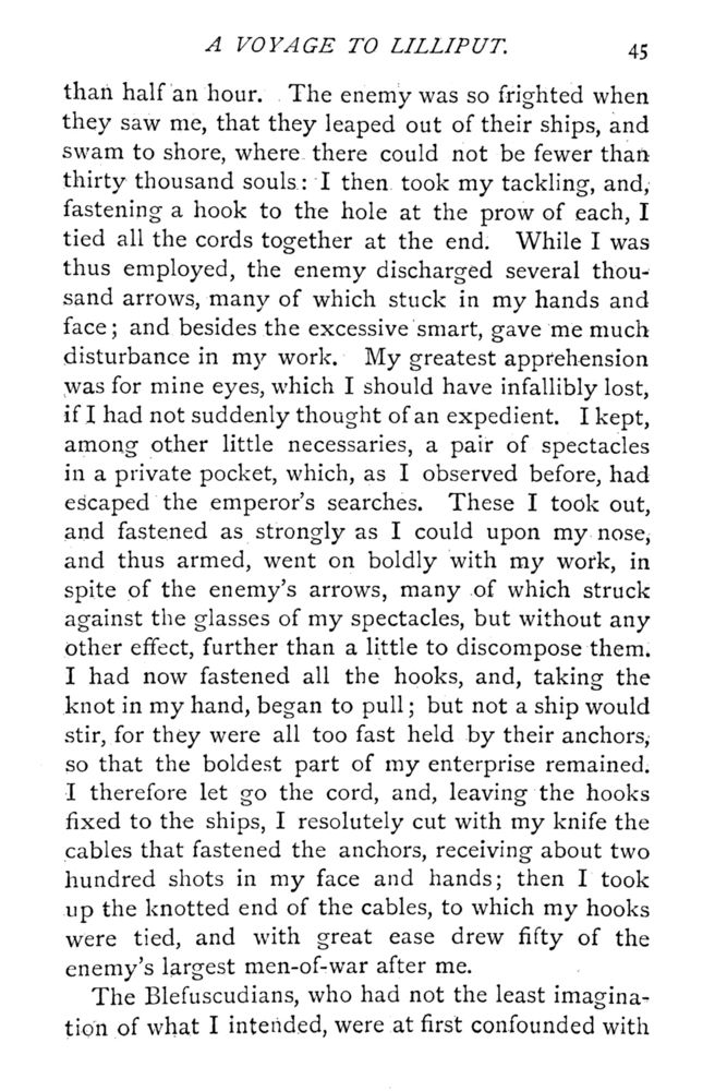 Scan 0091 of Travels into several remote nations of the world by Lemuel Gulliver, first a surgeon and then a captain of several ships, in four parts ..