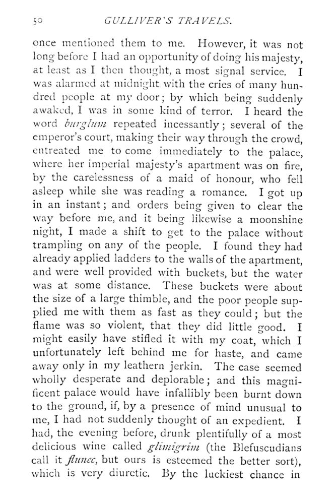 Scan 0097 of Travels into several remote nations of the world by Lemuel Gulliver, first a surgeon and then a captain of several ships, in four parts ..